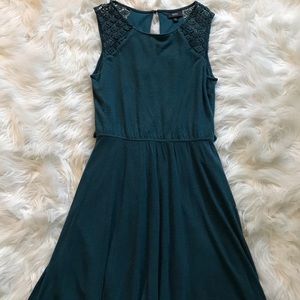 Turquoise dress